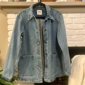 Zara Indigo Denim Jacket